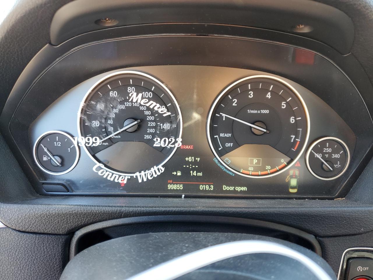 2014 BMW 328 Xi Sulev VIN: WBA3B5C50EP543243 Lot: 60700254