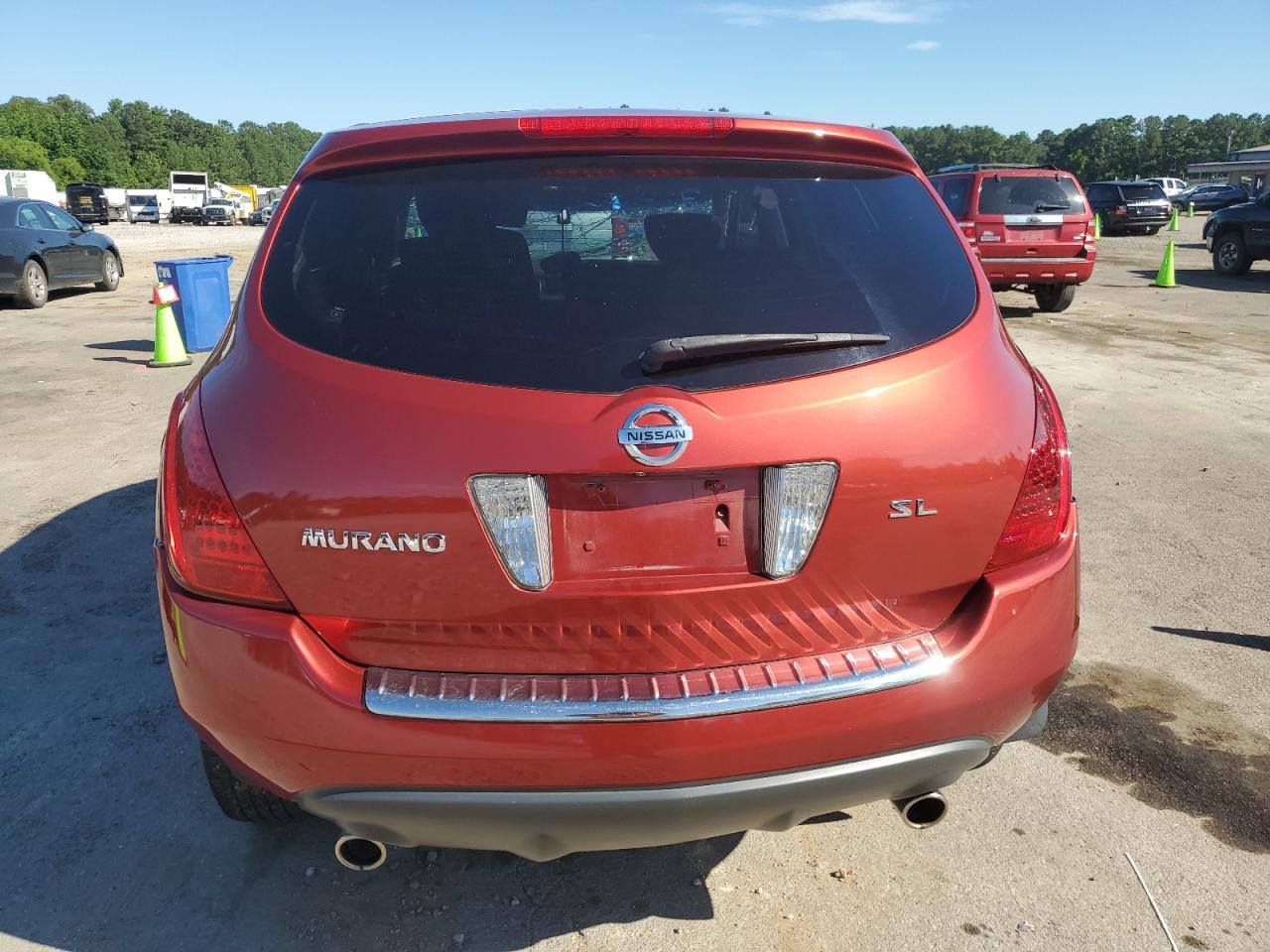 2007 Nissan Murano Sl VIN: JN8AZ08T27W519913 Lot: 58730084