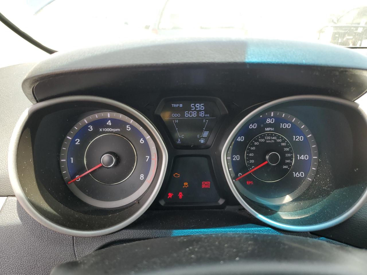 2013 Hyundai Elantra Coupe Gs VIN: KMHDH6AE5DU007530 Lot: 57352114