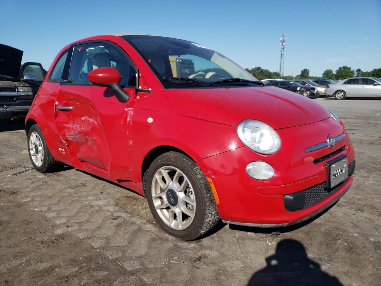 2014 Fiat 500 Pop VIN: 3C3CFFDR2ET275701 Lot: 58282634