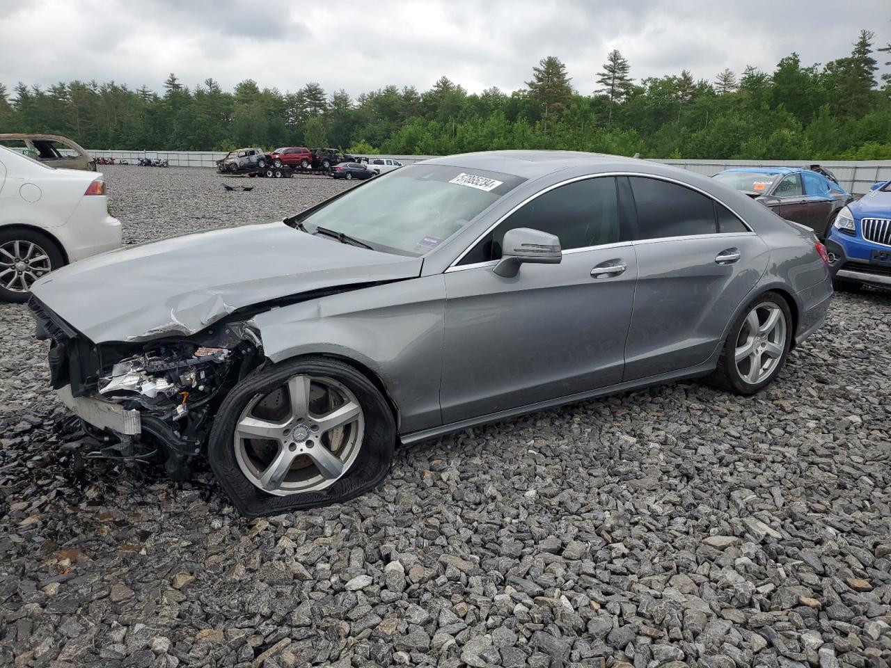 2014 Mercedes-Benz Cls 550 4Matic на продаже в Windham, ME - Front End