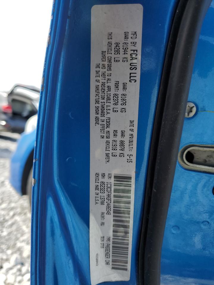 2015 Dodge Dart Se VIN: 1C3CDFAA3FD406548 Lot: 59277914