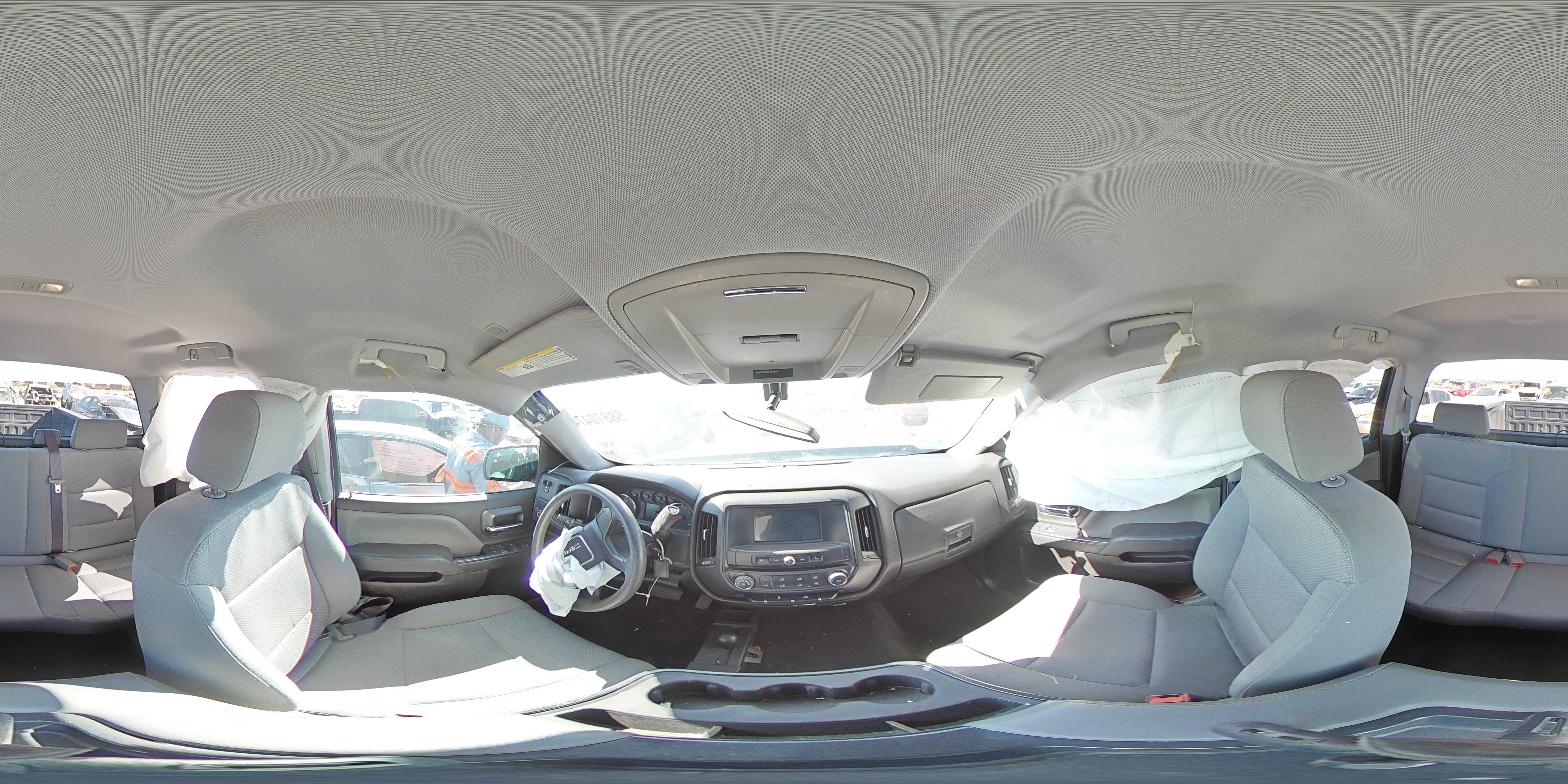 2017 GMC Sierra K1500 VIN: 1GTV2LEC6HZ107646 Lot: 58870474