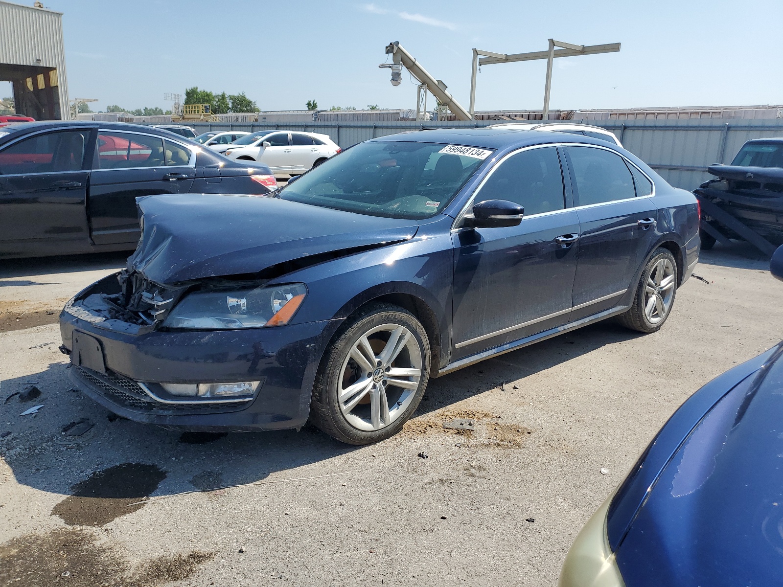 2013 Volkswagen Passat Sel vin: 1VWCN7A32DC078152