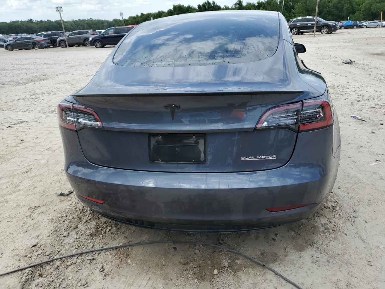 2022 Tesla Model 3 VIN: 5YJ3E1EC0NF261869 Lot: 59444274