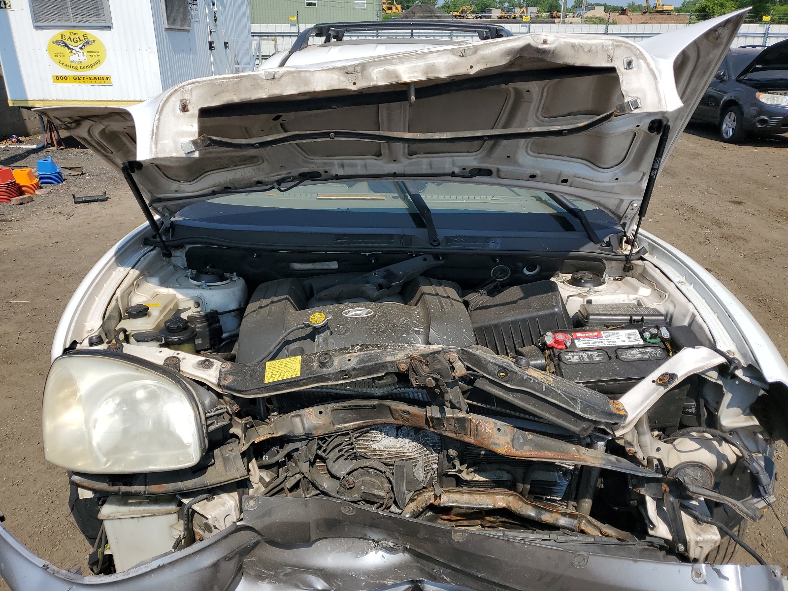 KM8SC73D54U827011 2004 Hyundai Santa Fe Gls