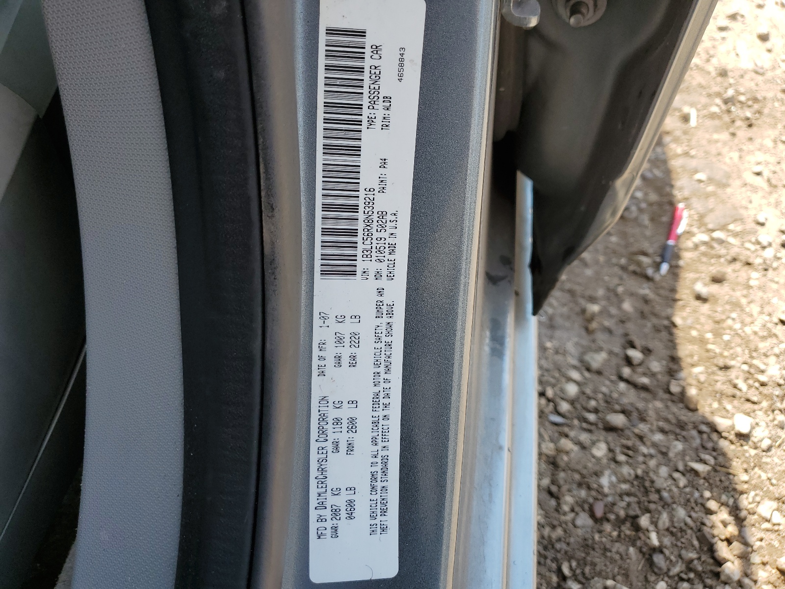 1B3LC56RX8N539216 2008 Dodge Avenger Sxt