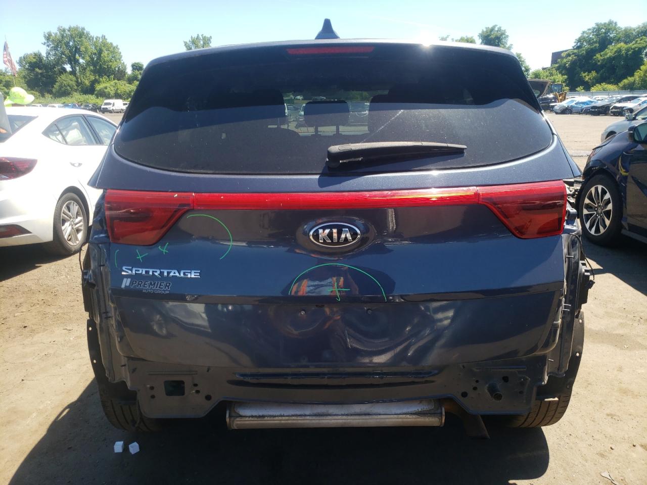 2019 Kia Sportage Lx VIN: KNDPMCACXK7626498 Lot: 60515934