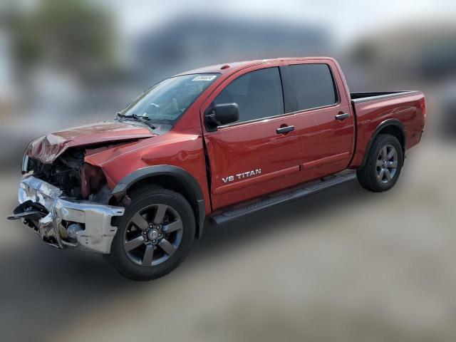  NISSAN TITAN 2015 Бургунді