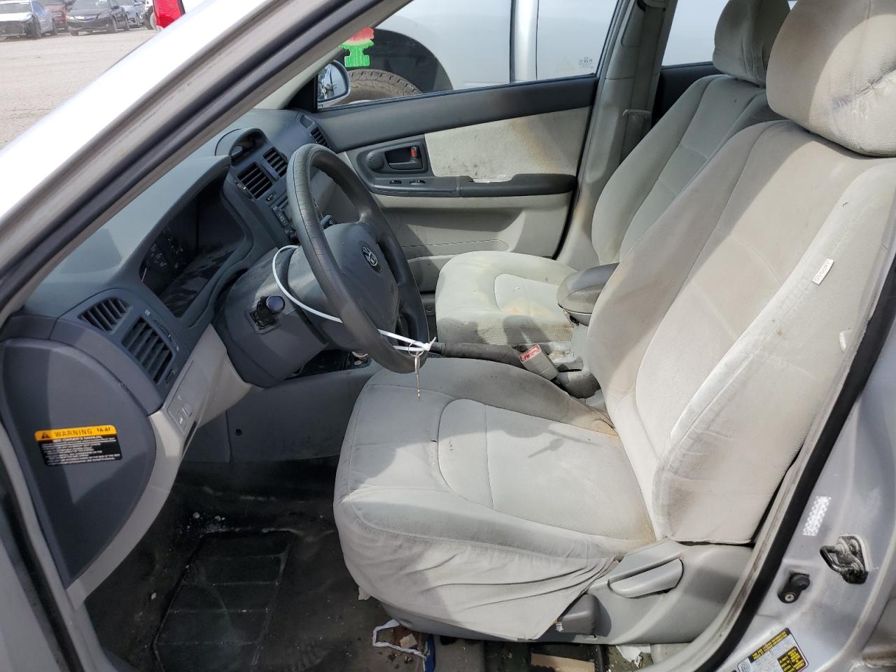 2006 Kia Spectra Lx VIN: KNAFE121365332255 Lot: 55882794