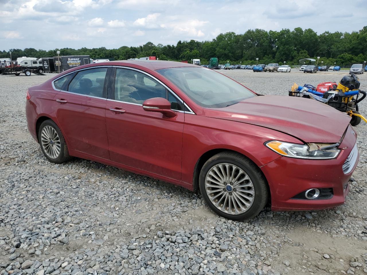 2016 Ford Fusion Titanium VIN: 3FA6P0K95GR235706 Lot: 58853904