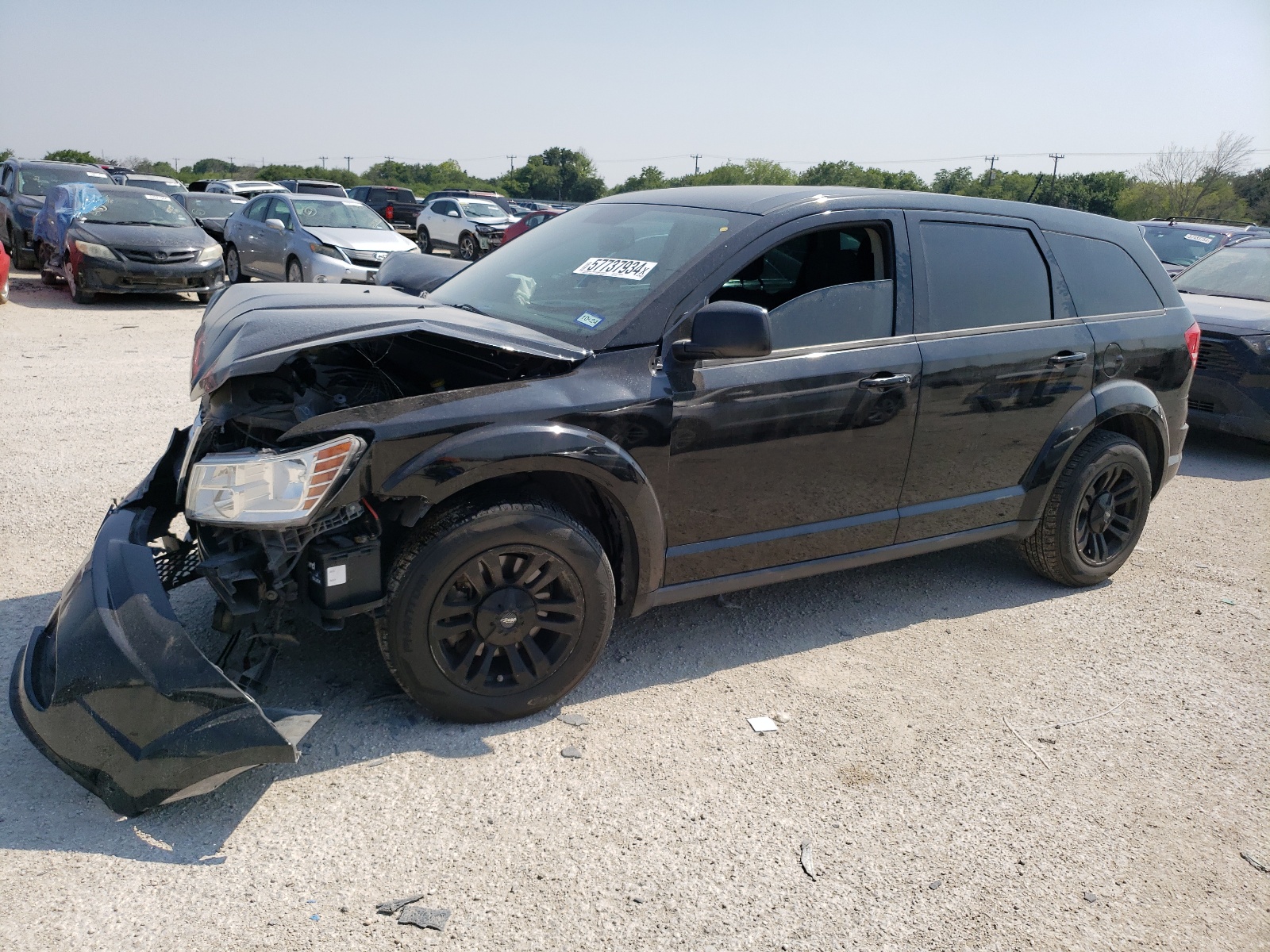 2014 Dodge Journey Se vin: 3C4PDCAB4ET217033