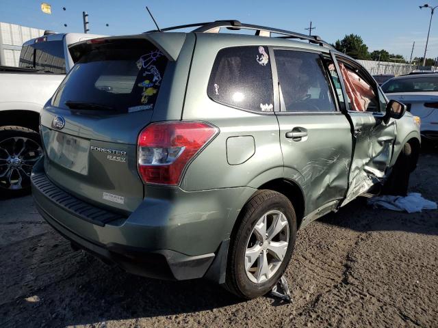  SUBARU FORESTER 2014 Зелений