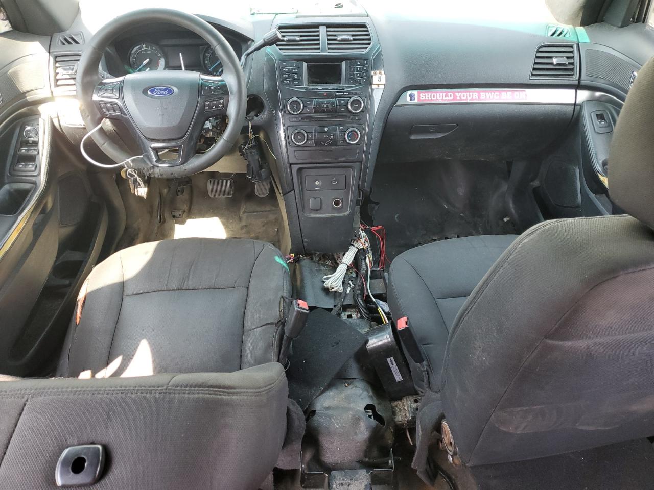 2016 Ford Explorer Police Interceptor VIN: 1FM5K8AR1GGC42353 Lot: 60077284