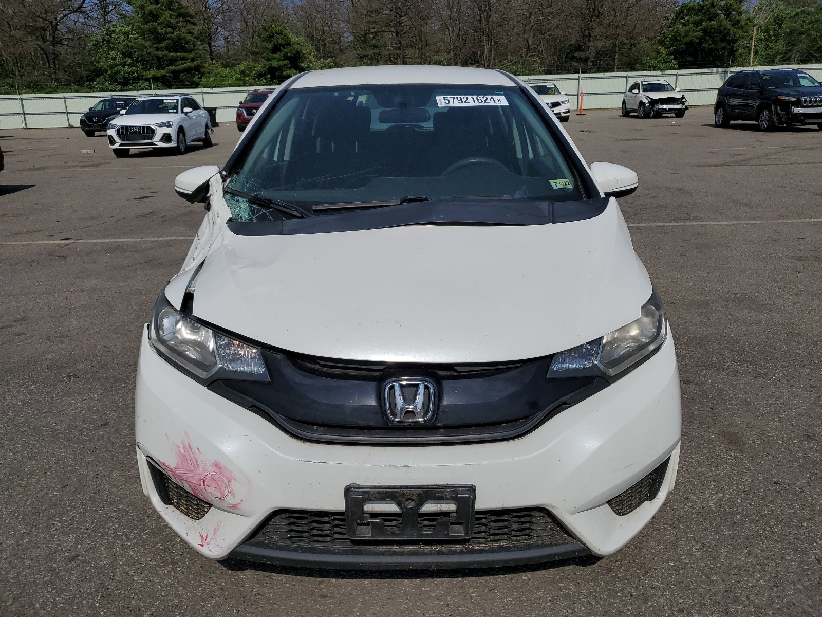 JHMGK5H52GS003890 2016 Honda Fit Lx