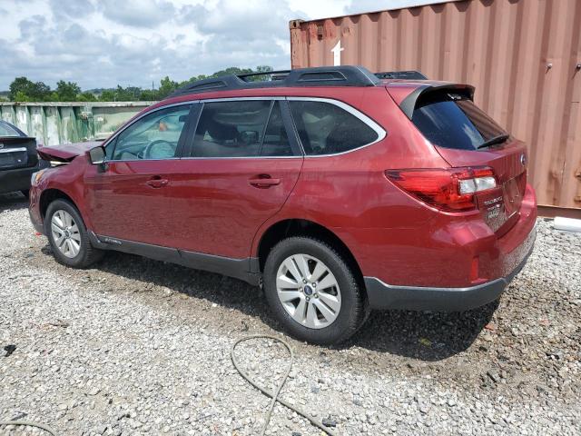  SUBARU OUTBACK 2015 Czerwony
