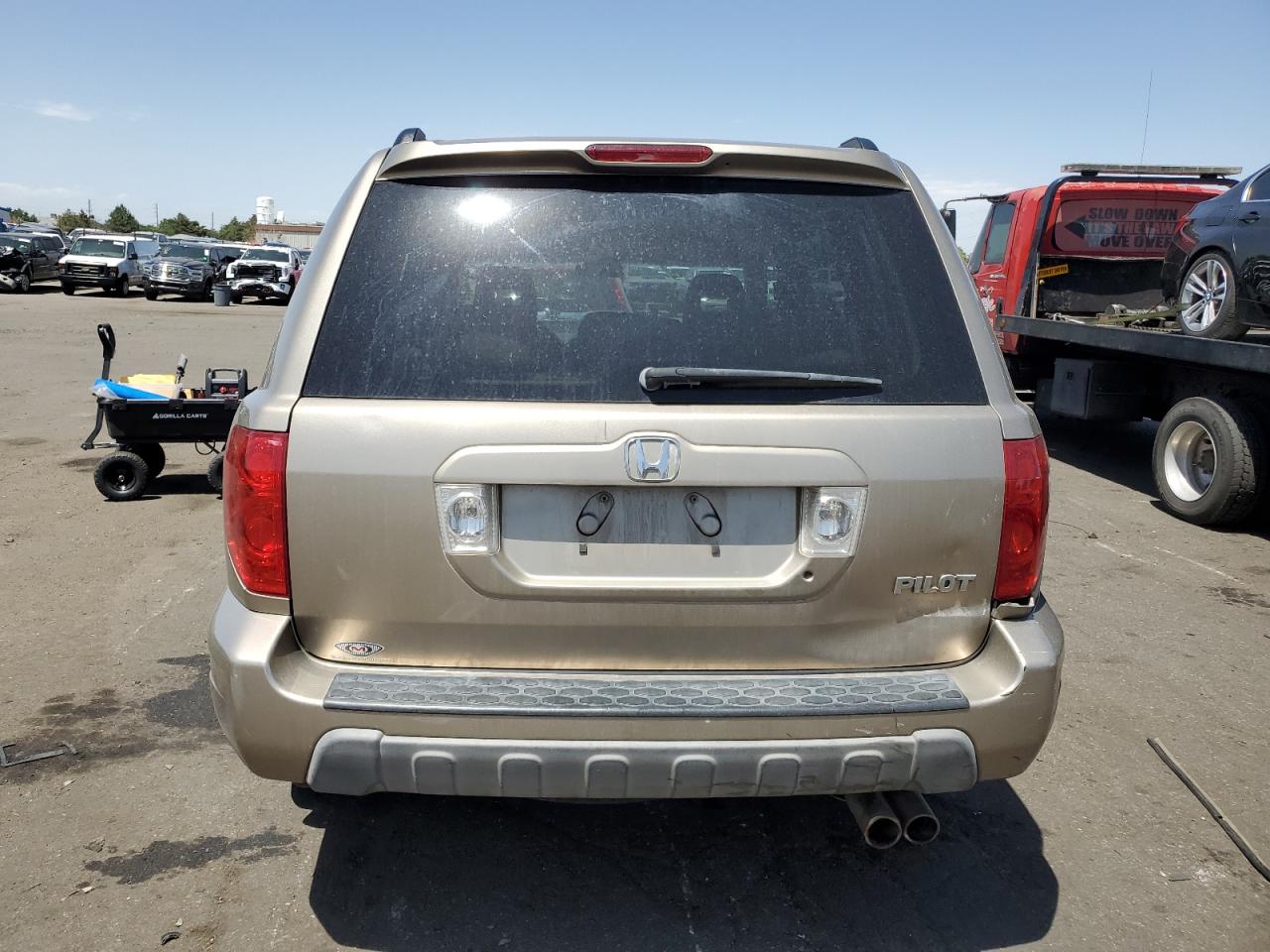 2005 Honda Pilot Ex VIN: 2HKYF18465H508157 Lot: 59298474