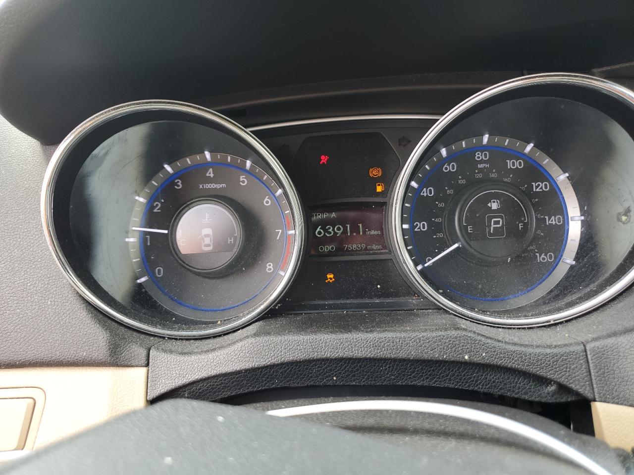 2013 Hyundai Sonata Gls VIN: 5NPEB4AC5DH774107 Lot: 59672924