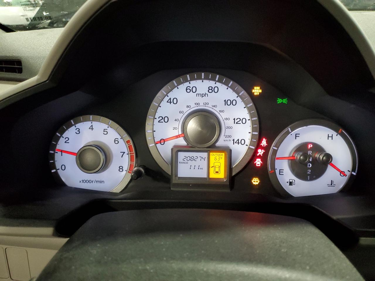 2011 Honda Pilot Exl VIN: 5FNYF4H67BB004276 Lot: 58843554