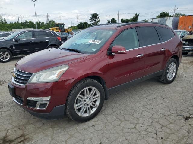  CHEVROLET TRAVERSE 2015 Бордовый