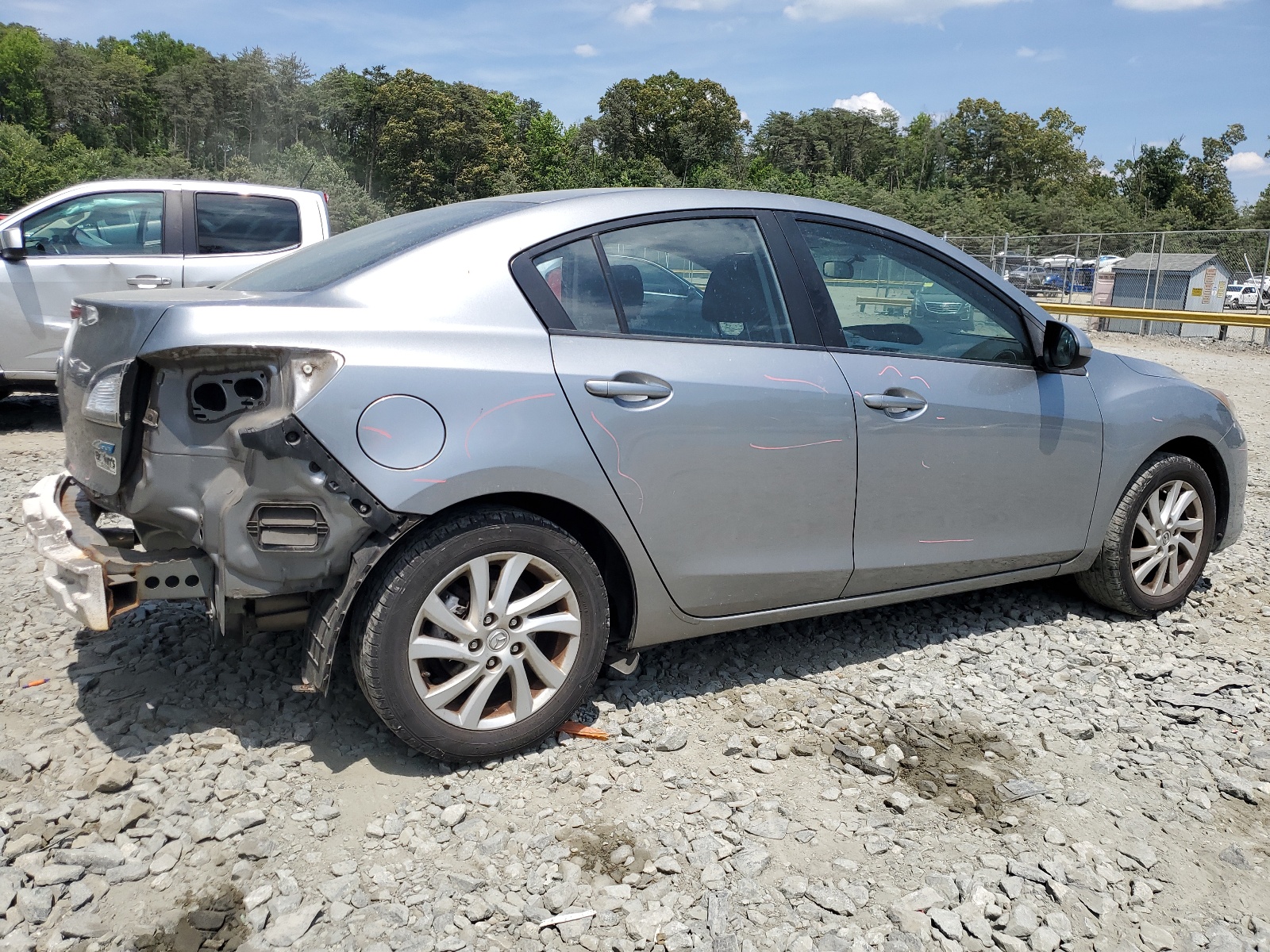 2012 Mazda 3 I vin: JM1BL1V88C1666994