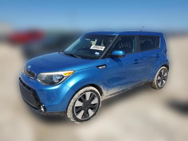  KIA SOUL 2016 Синий