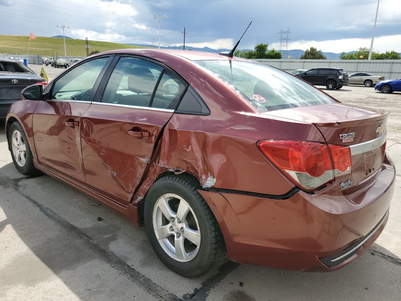 2012 Chevrolet Cruze Lt vin: 1G1PF5SC3C7308530