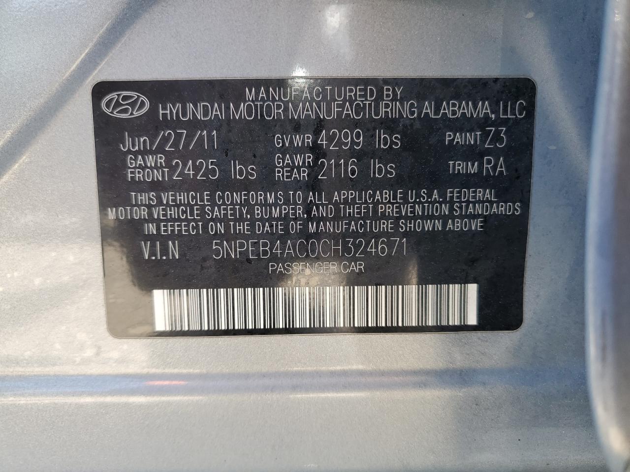 2012 Hyundai Sonata - Image 12