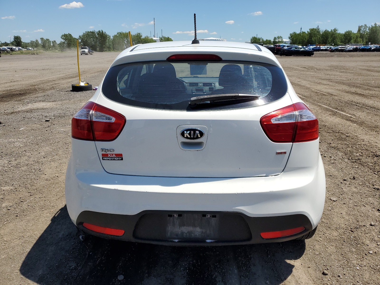 KNADM5A34F6518658 2015 Kia Rio Lx