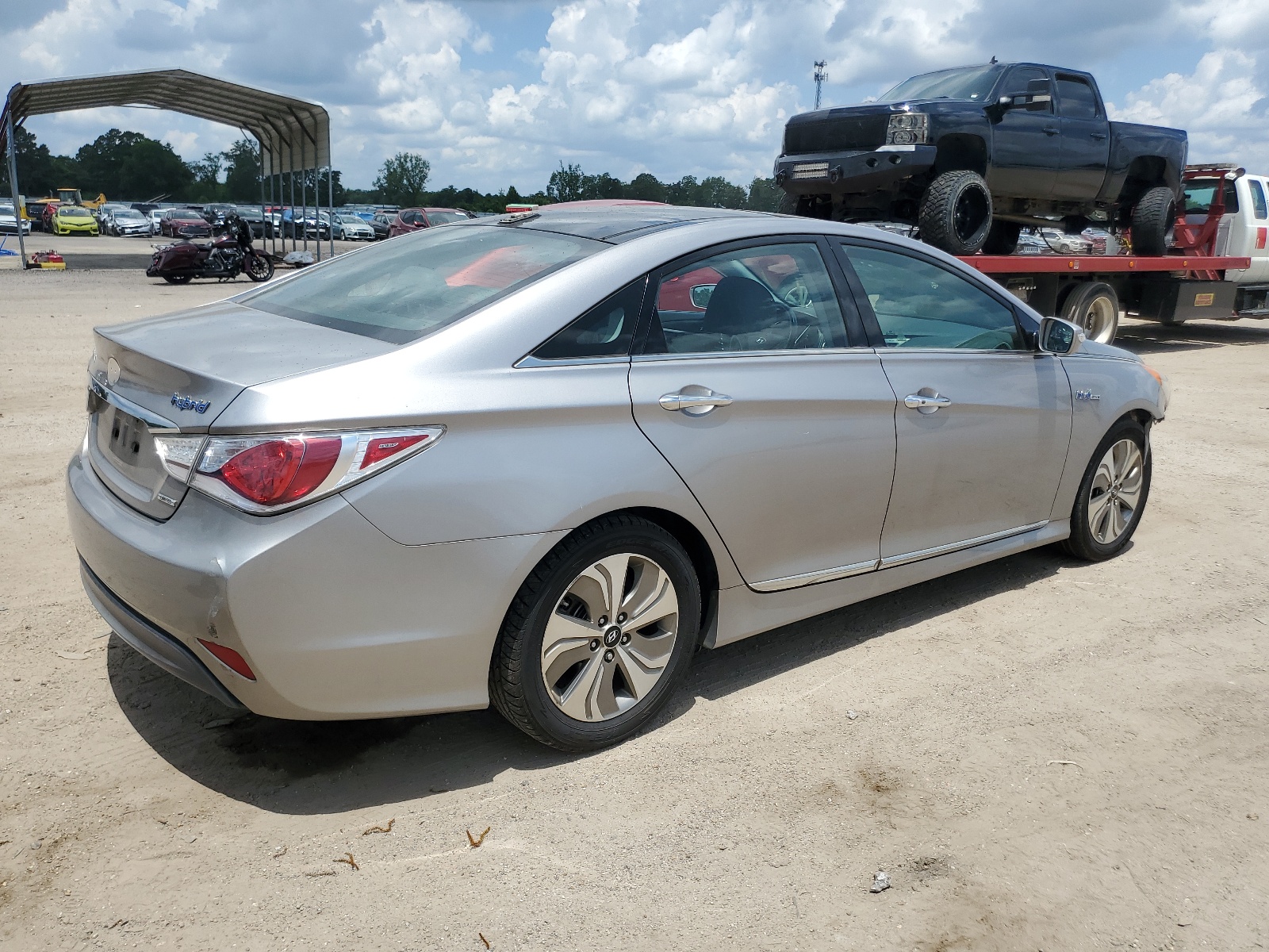 KMHEC4A49DA067696 2013 Hyundai Sonata Hybrid