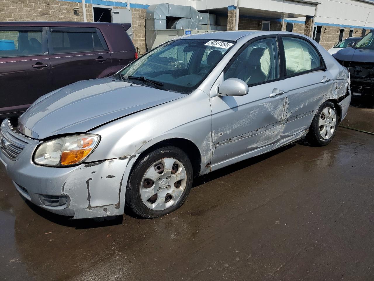 2007 Kia Spectra Ex VIN: KNAFE122775379699 Lot: 60327894