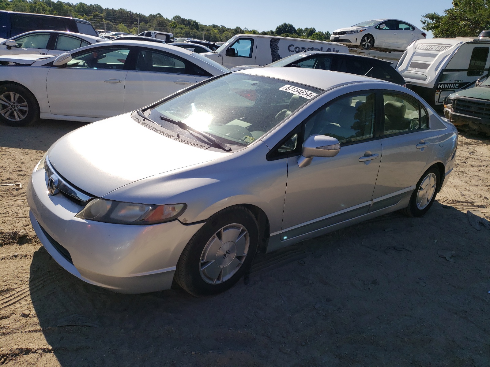 JHMFA36218S006339 2008 Honda Civic Hybrid