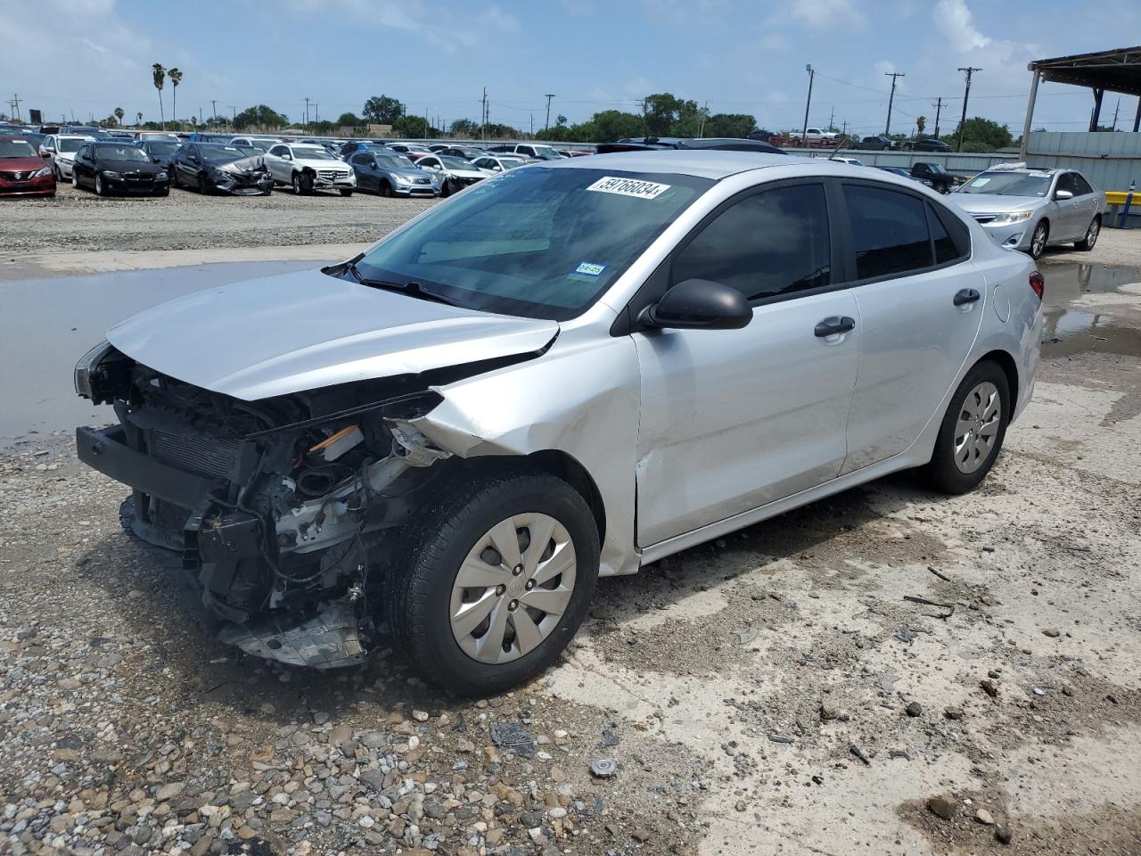 2018 Kia Rio Lx VIN: 3KPA24AB2JE067486 Lot: 59766034