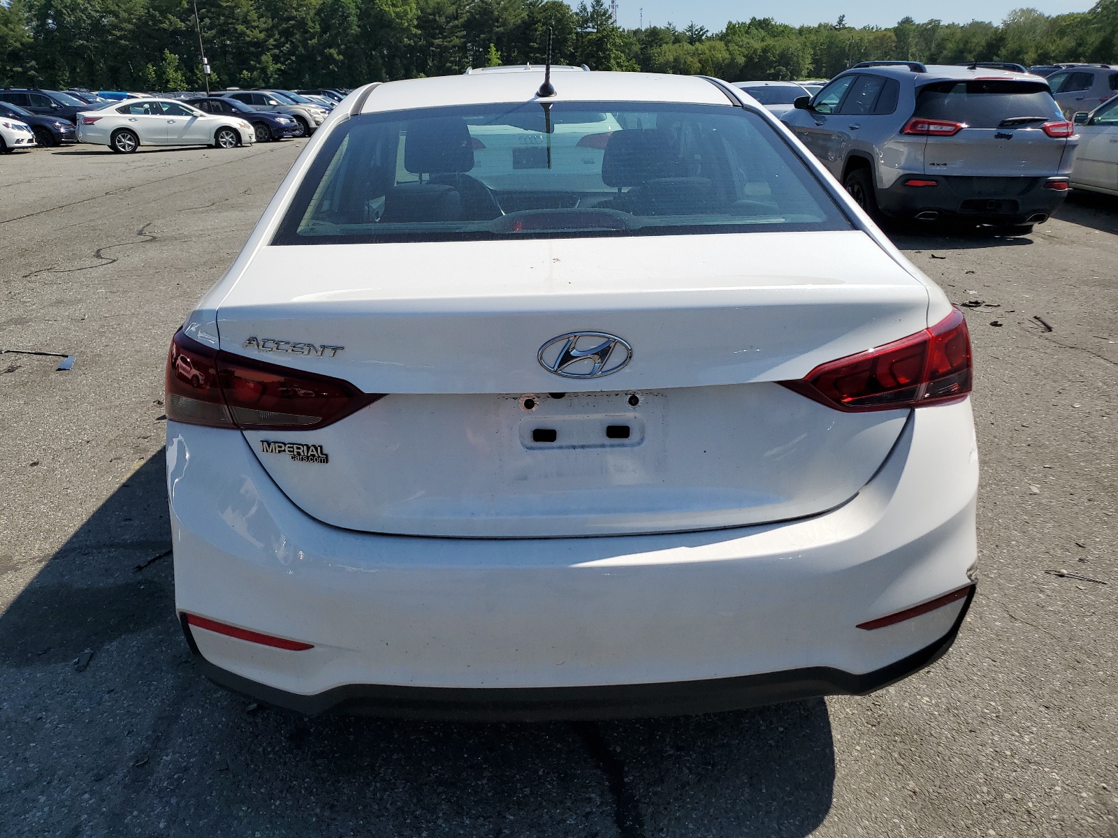 2022 Hyundai Accent Se vin: 3KPC24A65NE177966