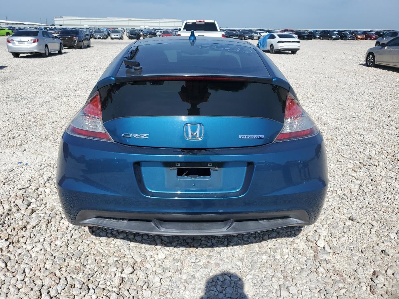 2011 Honda Cr-Z Ex VIN: JHMZF1D66BS002433 Lot: 60538264