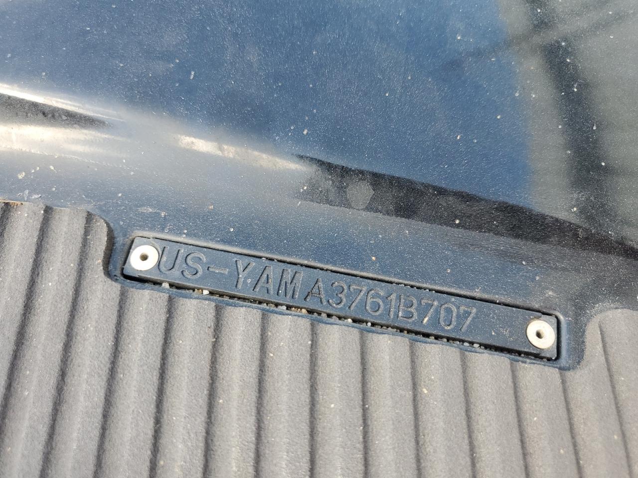 2007 Yamaha Vx110 VIN: YAMA3761B707 Lot: 58720354