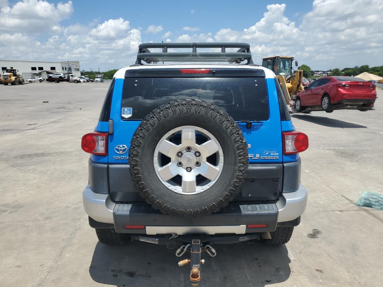 2007 Toyota Fj Cruiser VIN: JTEBU11F770055363 Lot: 60761634