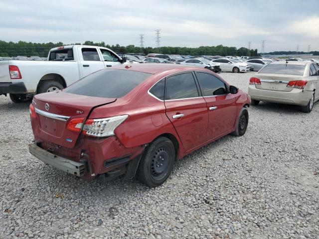  NISSAN SENTRA 2014 Красный