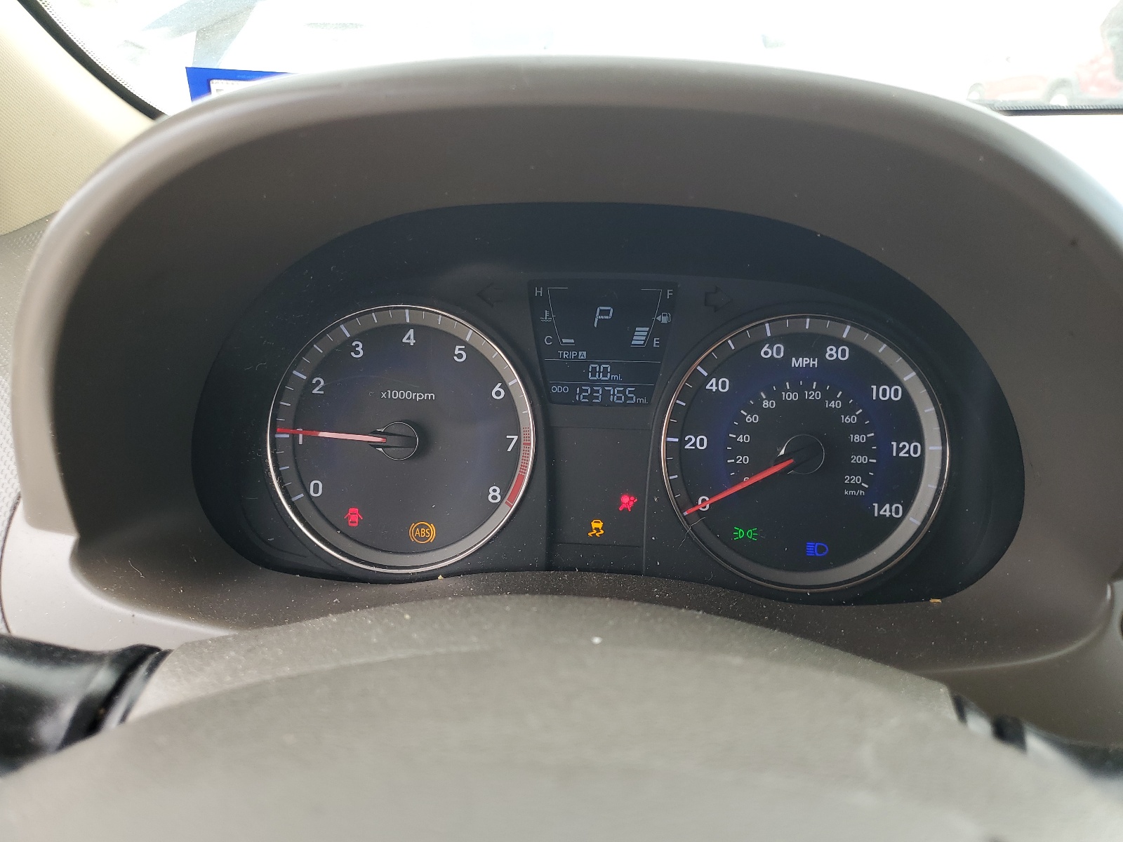 KMHCU4AE5DU432161 2013 Hyundai Accent Gls