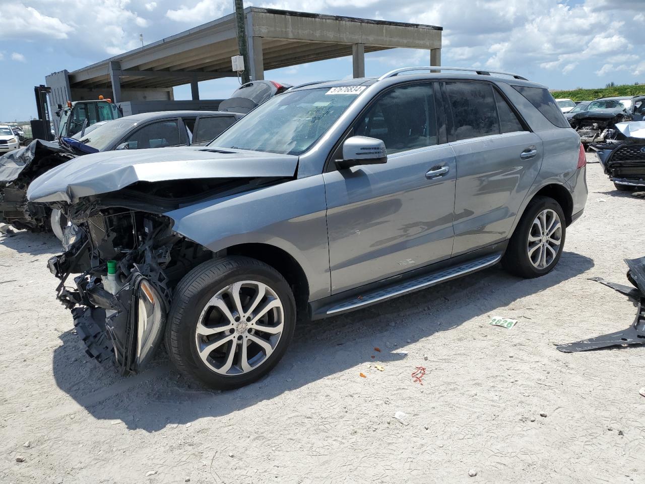 2016 Mercedes-Benz Gle 350 4Matic VIN: 4JGDA5HB1GA637111 Lot: 57676834