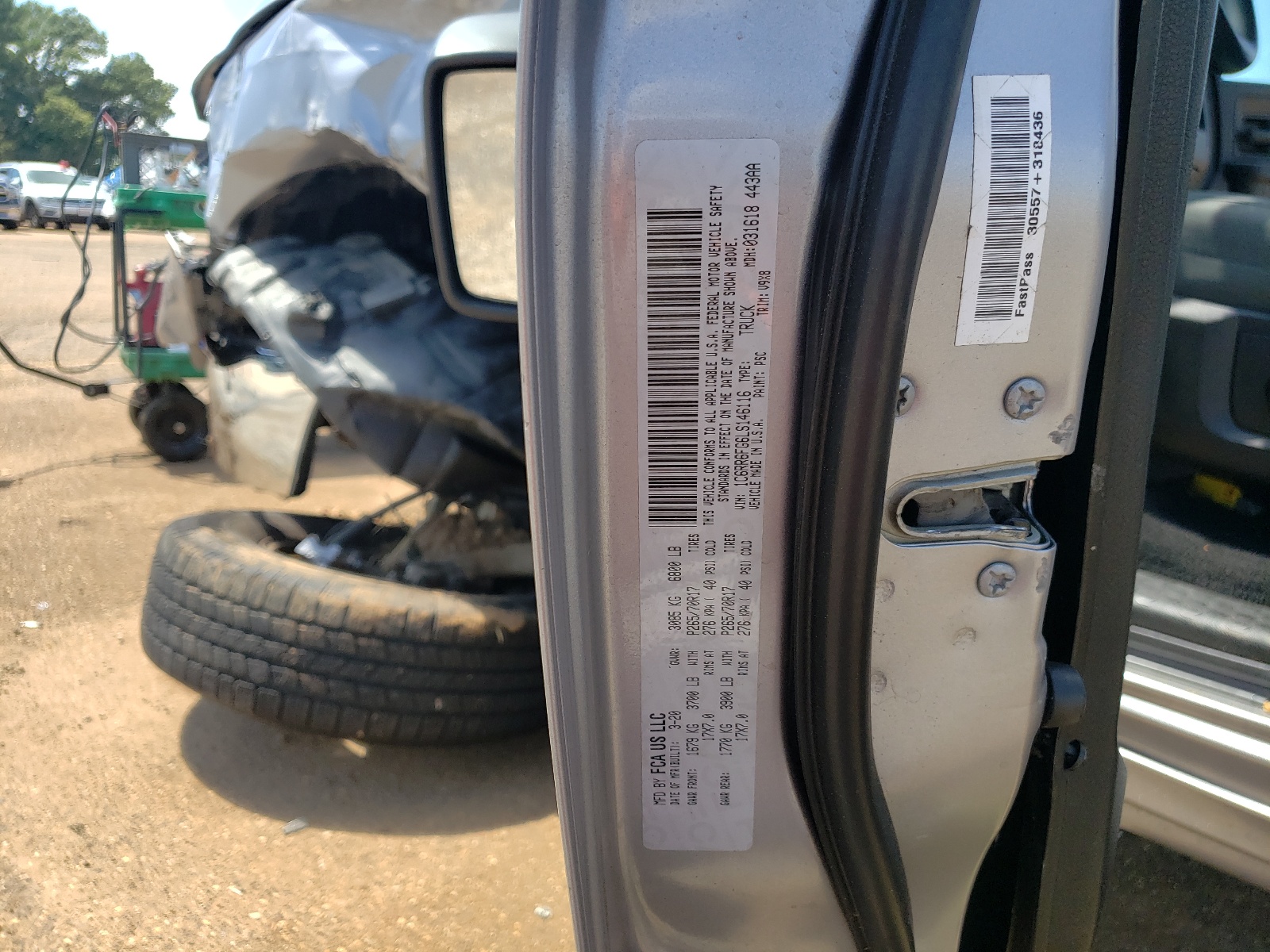 1C6RR6FG6LS146116 2020 Ram 1500 Classic Tradesman