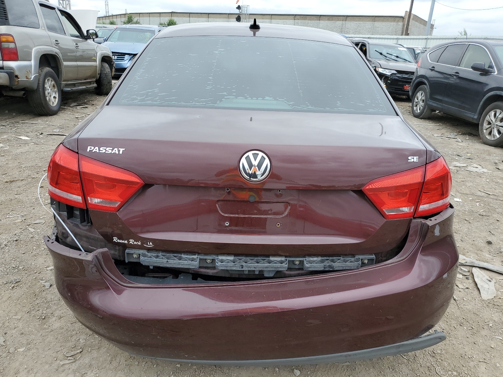 1VWBP7A38DC085547 2013 Volkswagen Passat Se