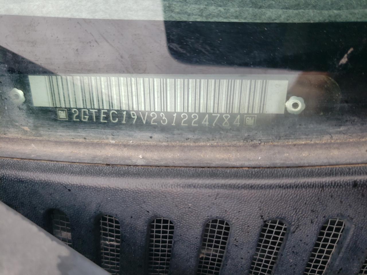 2003 GMC New Sierra C1500 VIN: 2GTEC19V231224784 Lot: 59232394