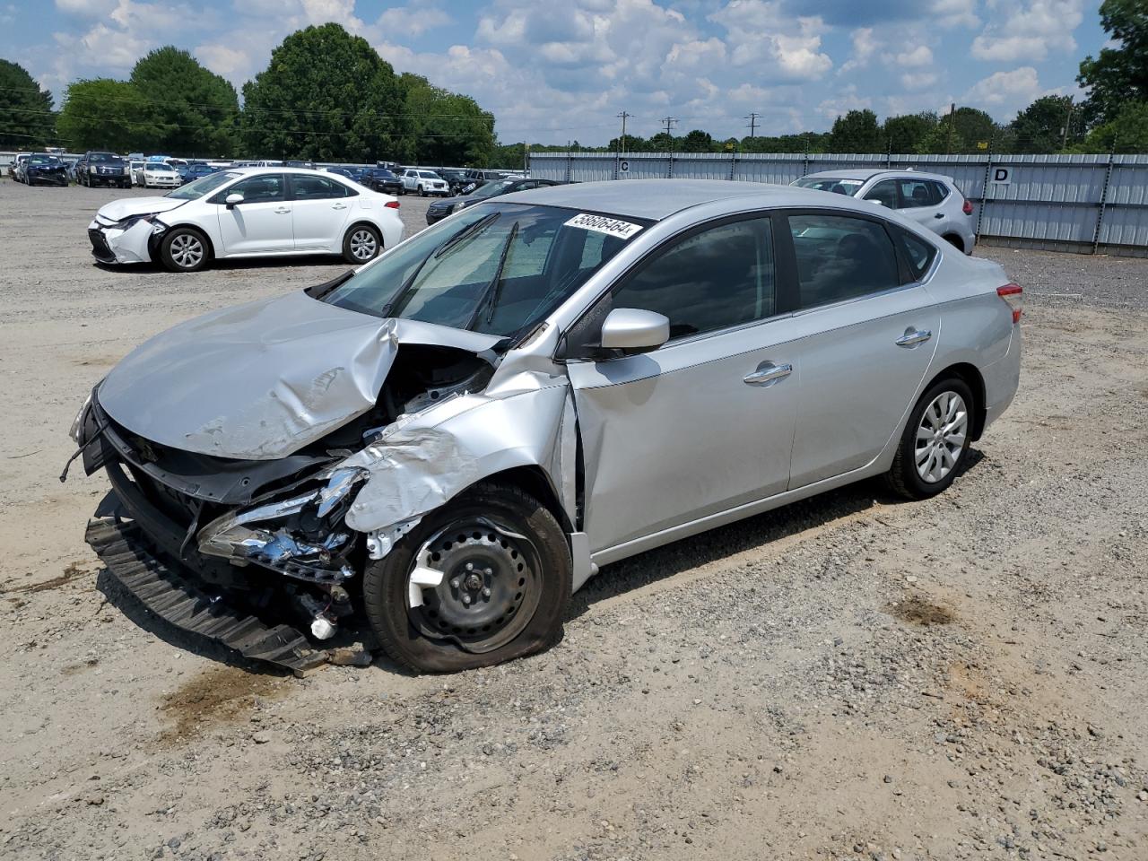 VIN 3N1AB7AP9FY229605 2015 NISSAN SENTRA no.1