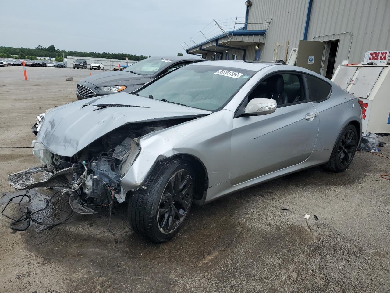 2013 Hyundai Genesis Coupe 3.8L VIN: KMHHU6KJXDU080613 Lot: 59761184