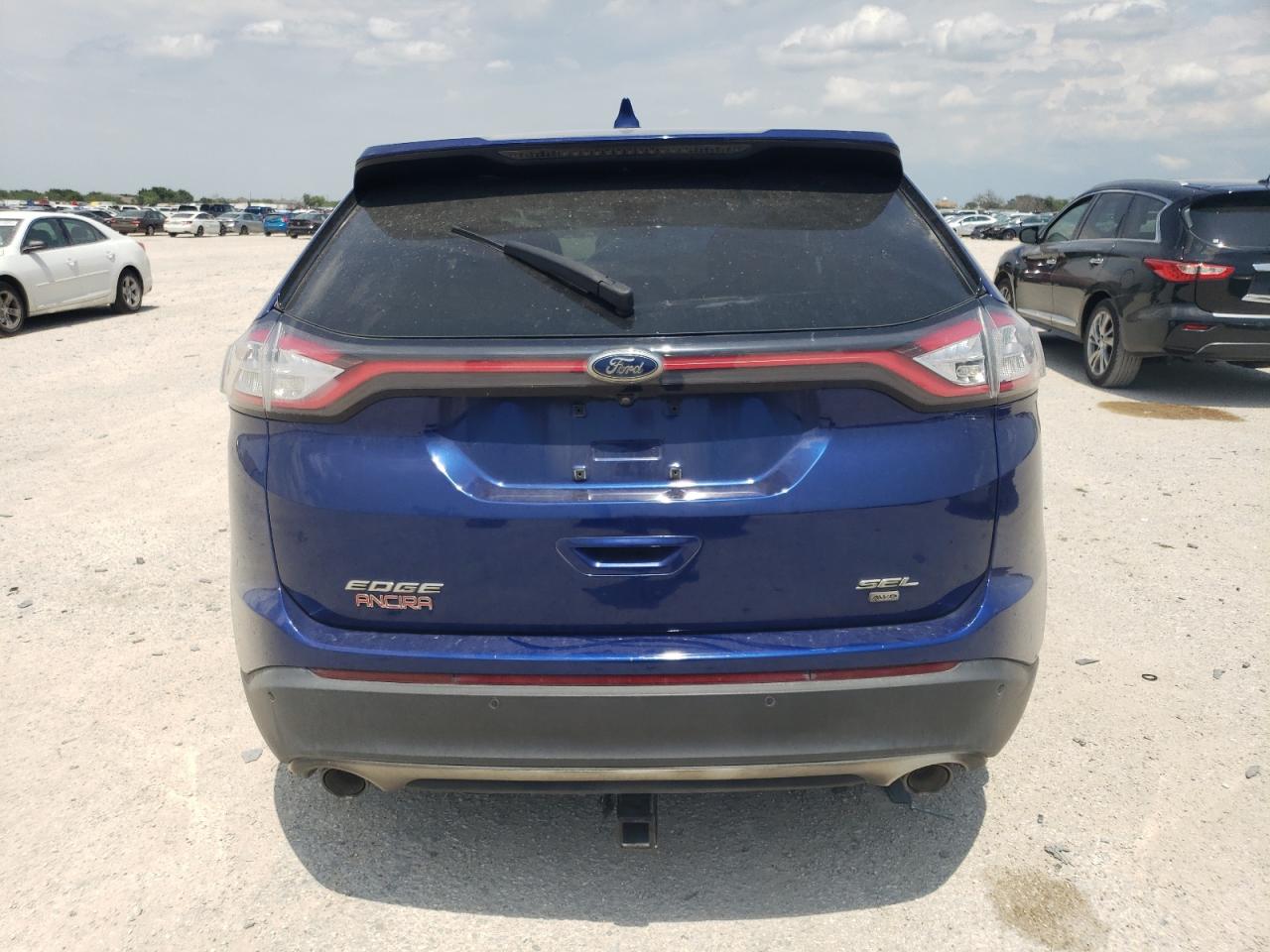 2015 Ford Edge Sel VIN: 2FMTK4J84FBB38663 Lot: 58832894