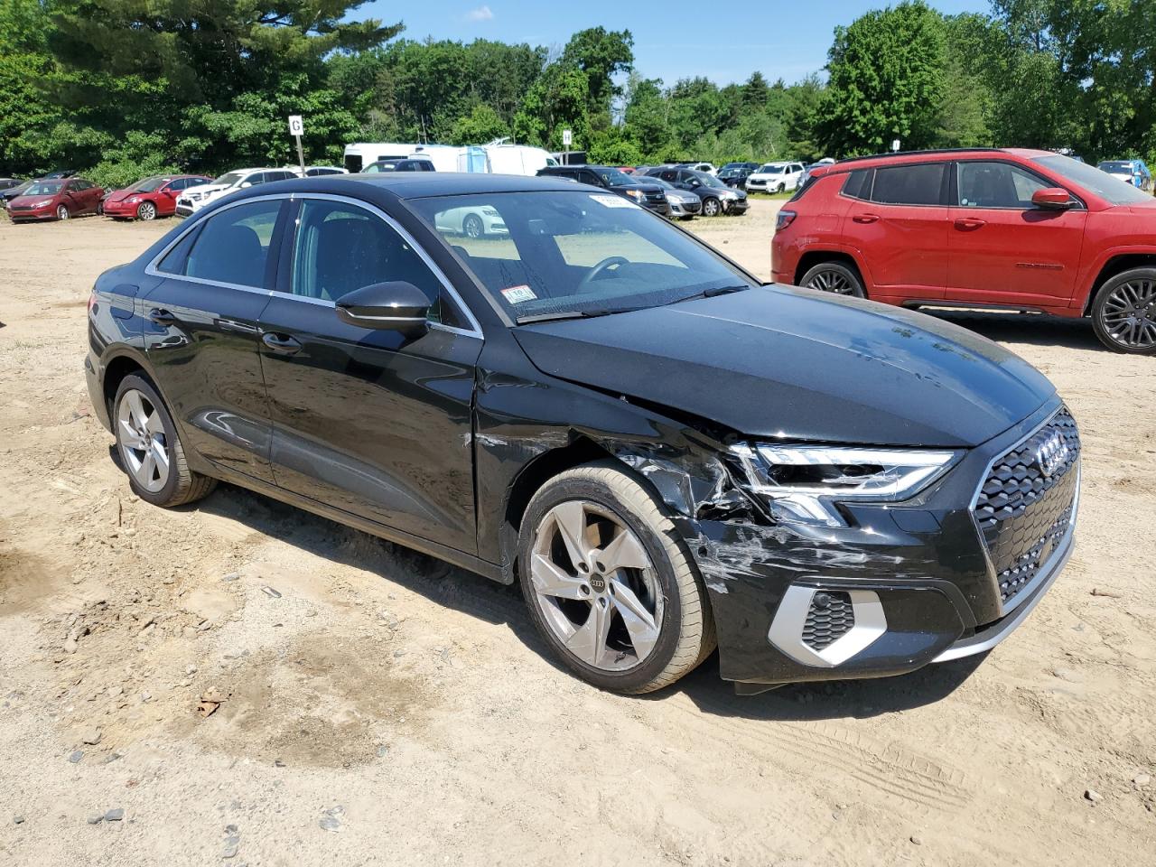 2024 Audi A3 Premium VIN: WAUGUDGY6RA001485 Lot: 58688144