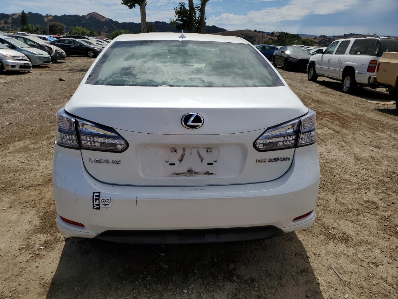 2010 Lexus Hs 250H VIN: JTHBB1BA4A2028046 Lot: 60657724