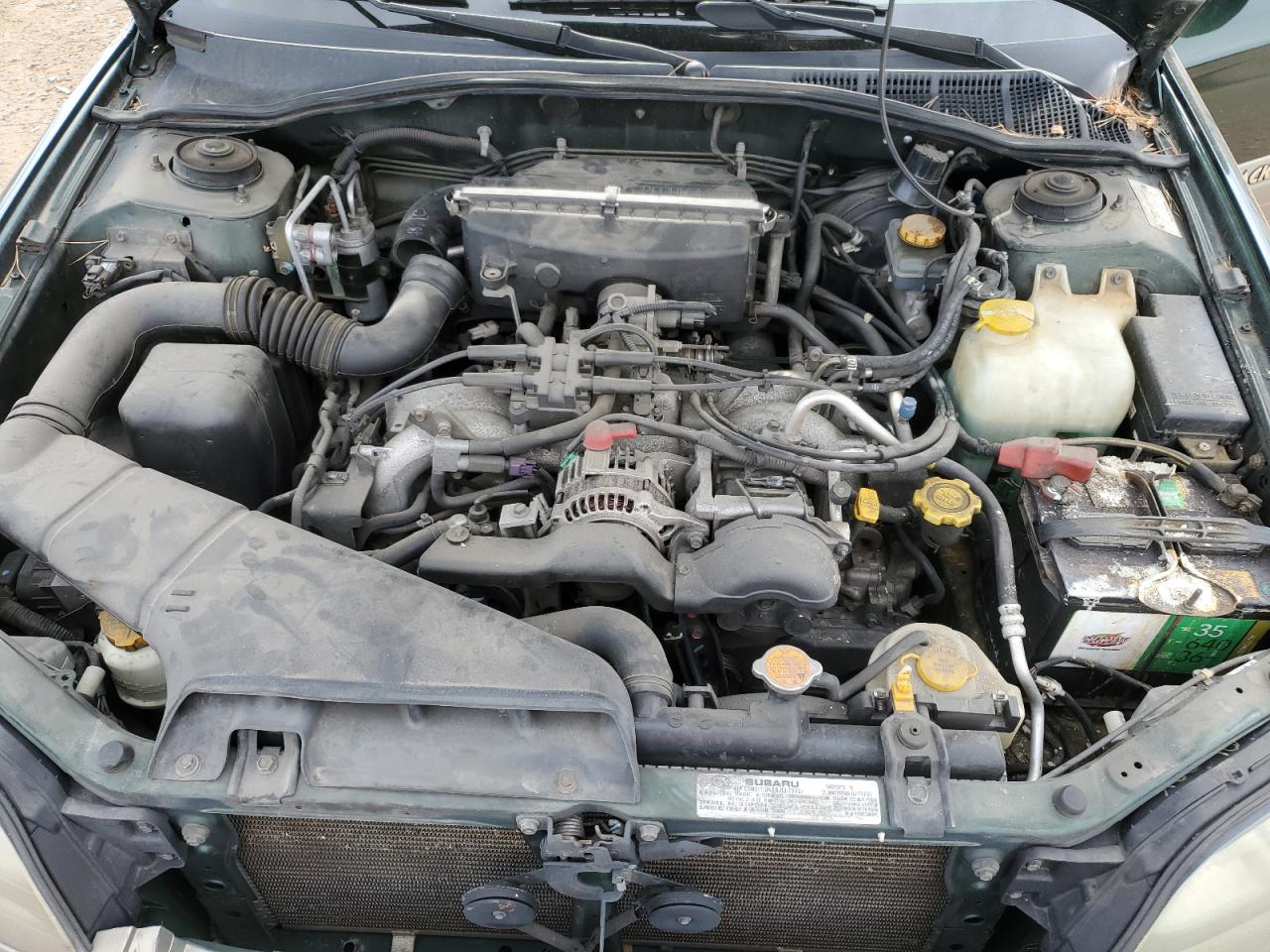 2000 Subaru Legacy Outback VIN: 4S3BH6650Y7655530 Lot: 57581414