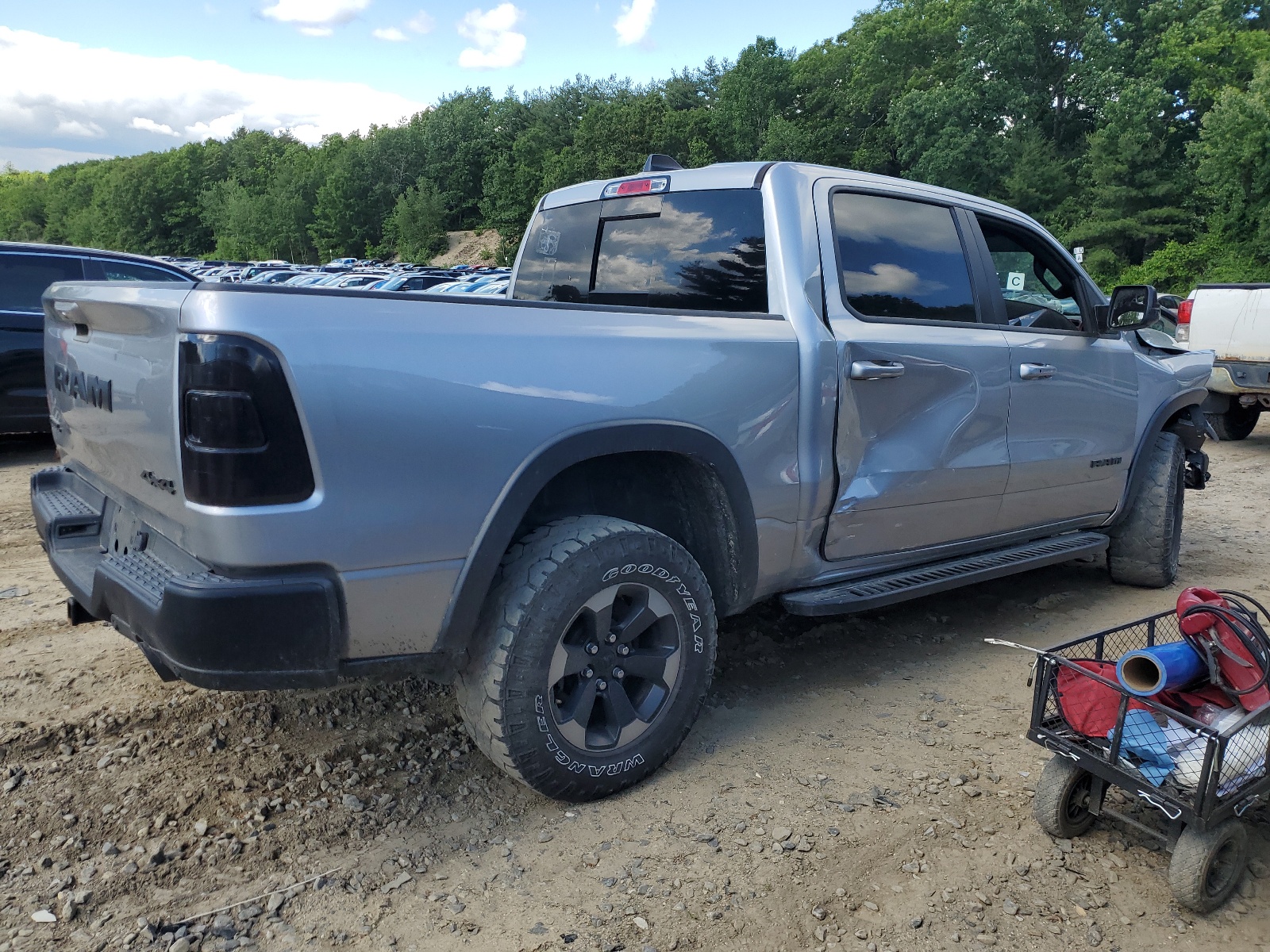 2019 Ram 1500 Rebel vin: 1C6SRFLT5KN857970